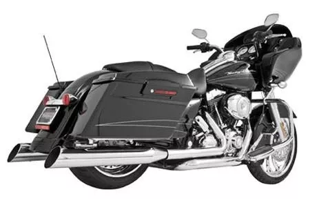 Freedom Performance Right Side Tuck & Under Headers for '09-16 Harley Davidson FLHT/FLT -Chrome