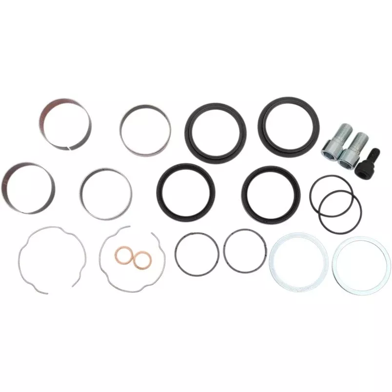 Front End Fork Leg Rebuild Seals Boots Kit for Harley-Davidson Models