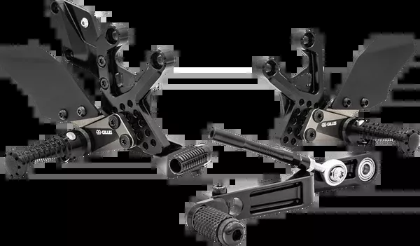 Gilles Tooling Adjustable Rearset – AS31GT3 – Black
