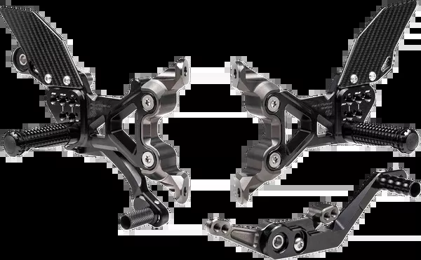 Gilles Tooling FXR Rearset - Black - BMW