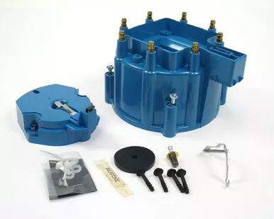 GM V8 Cap & Rotor Kit - Blue D4002