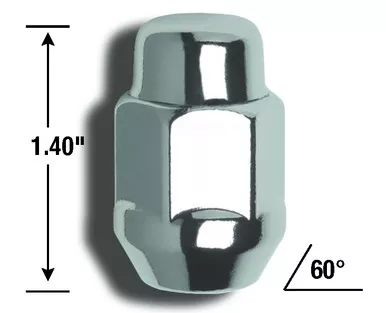 Gorilla Automotive 91108 Acorn Bulge Lug Nut Pack of 100