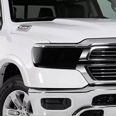 GT Styling GT0768S Smoke Headlight Cover 2Pc fits 2019-2021 Ram 1500