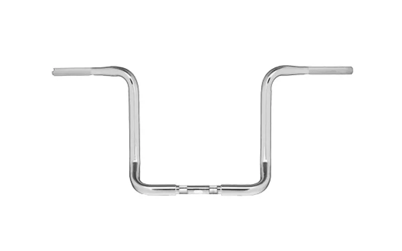 Hard Drive 1¼" Bagger Apehanger Bars for '80-07 FLH Touring Models -Chrome, 12"