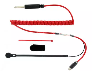 Helmet Kit w/ Compact Flex Boom 3 Conn. Cord RT605-C