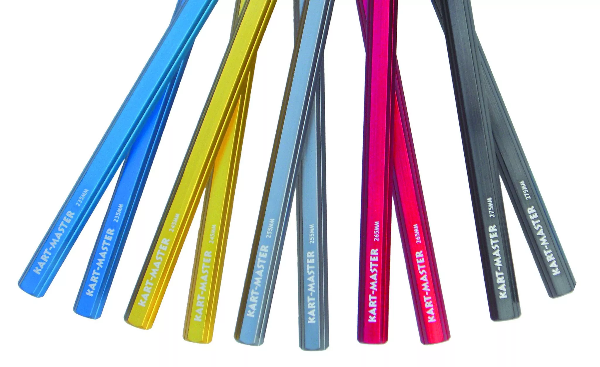 Hex Aluminum Tie Rod (8mm)Length: 185mm-295mm | Multiple Color Options