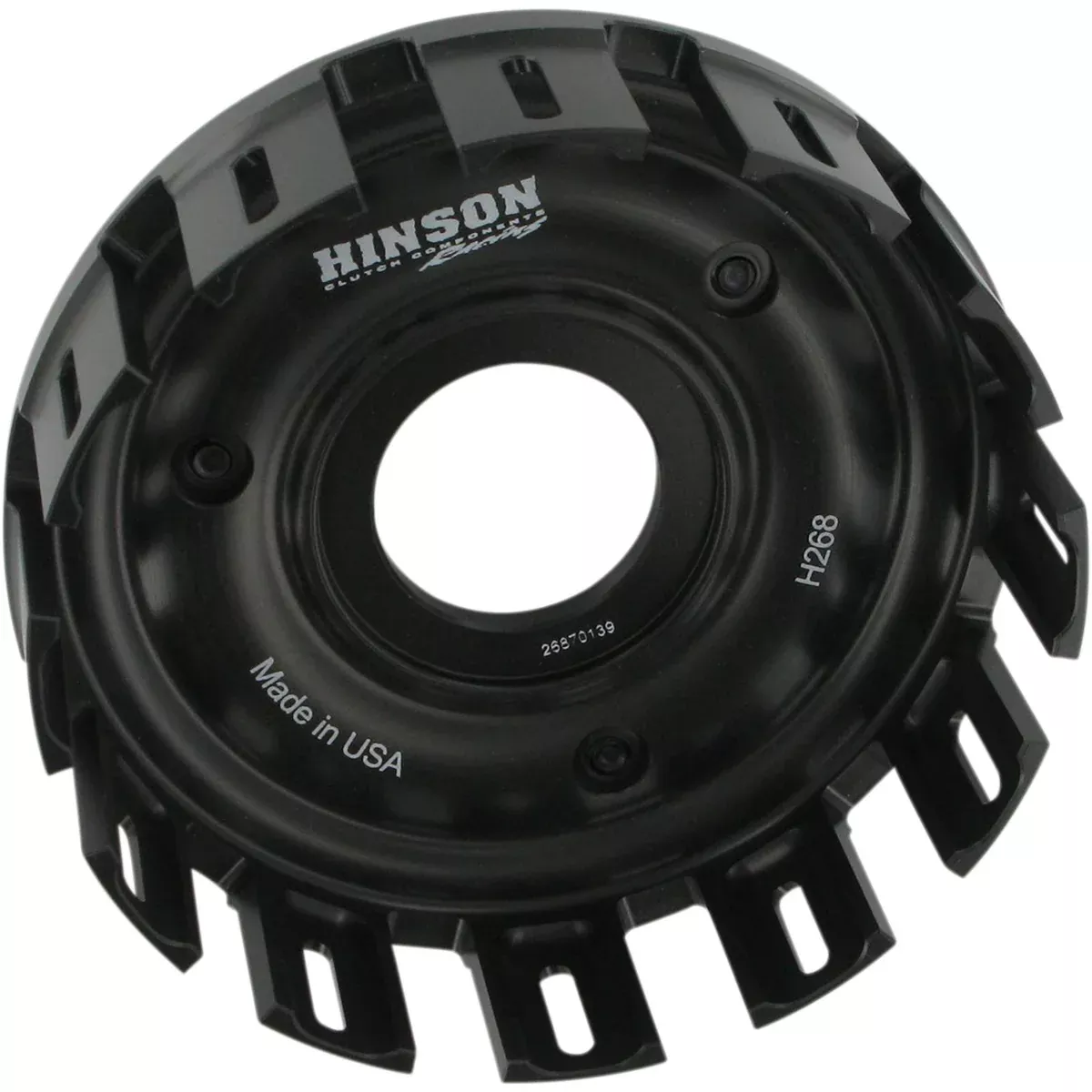 Hinson Racing Billetproof Clutch Basket – H268 Suzuki 450 QuadRacer 2006-2011