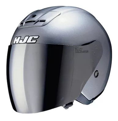 HJC AC-3 Cl-33 Iridium Shield Silver