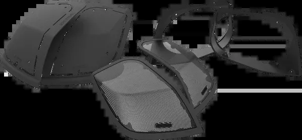 Hogtunes Cut-In Lid Kit – ’14-’24 FLHT/FLHX/FLTR