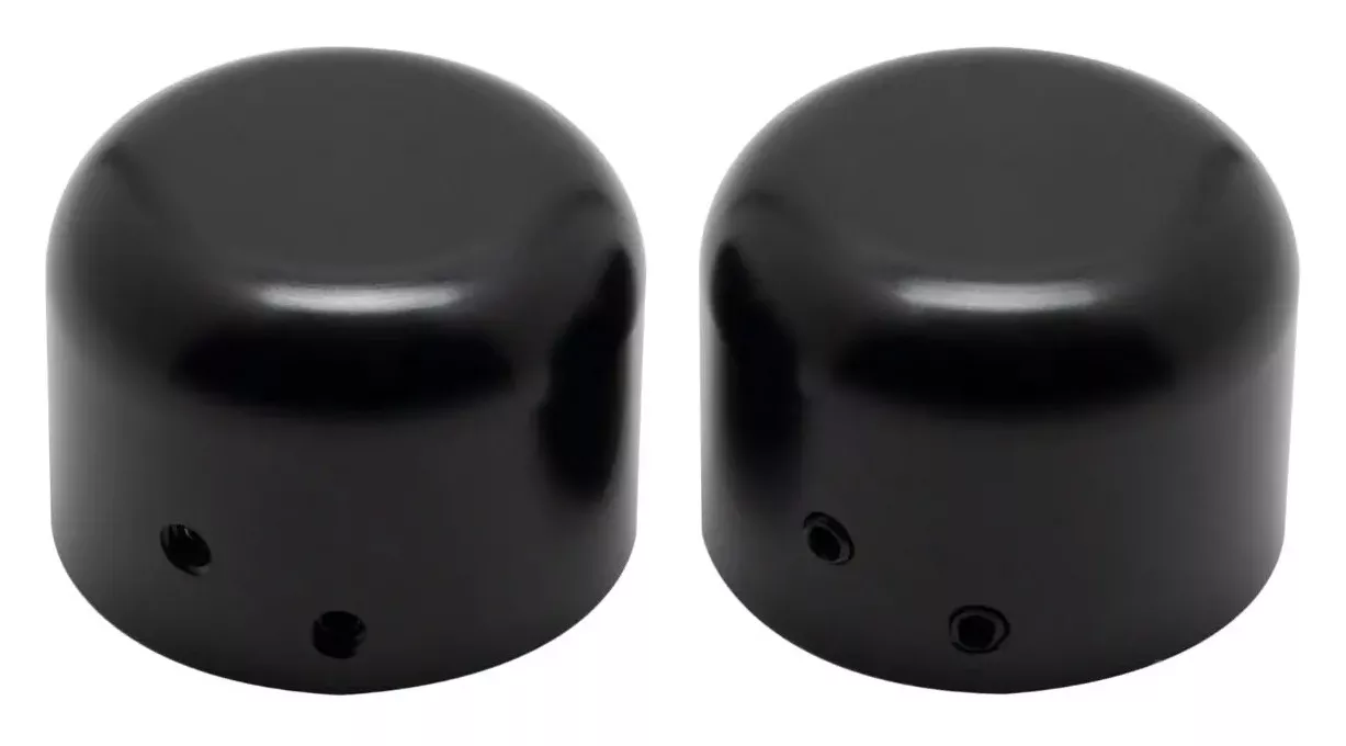 HogWorkz Front Axle Nut Covers For Harley 2002-2026