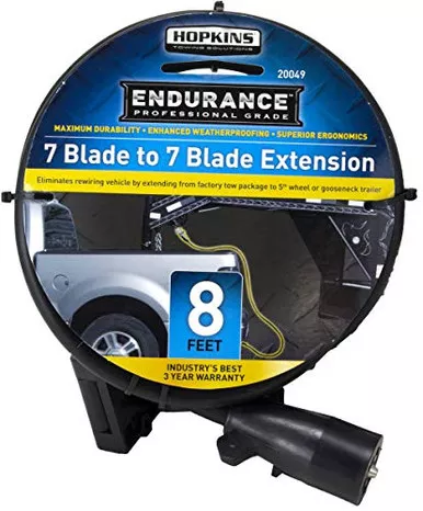 Hopkins 20049 7-to-7 Blade 8' Molded Cable 5th Wheel Extension