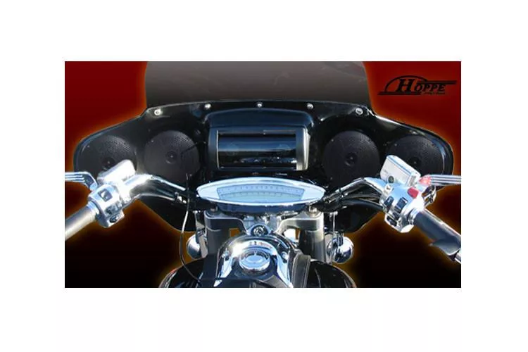 Hoppe Industries Quadzilla Fairing with Audio for '05-09 Yamaha Royal Star Tour Deluxe '05-Up