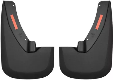 Husky Liners 58181 Custom Molded Black Front Mud Guards for Ram 1500/2500/3500