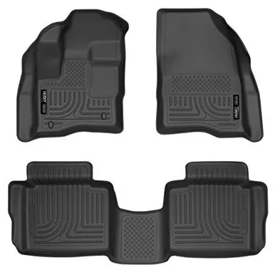 Husky Liners Fits 2010-20 Ford Taurus Weatherbeater Front & 2nd Seat Floor Mats