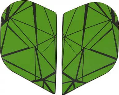 Icon Alliance Side Plates Crysmatic Green