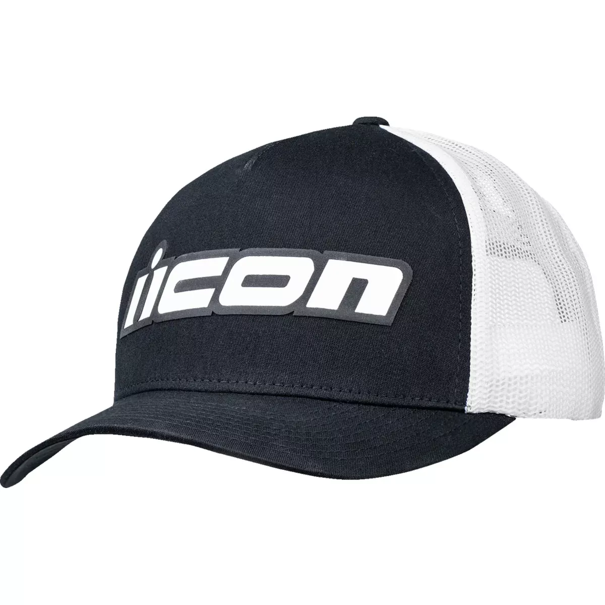 Icon Slant™ Hat Black