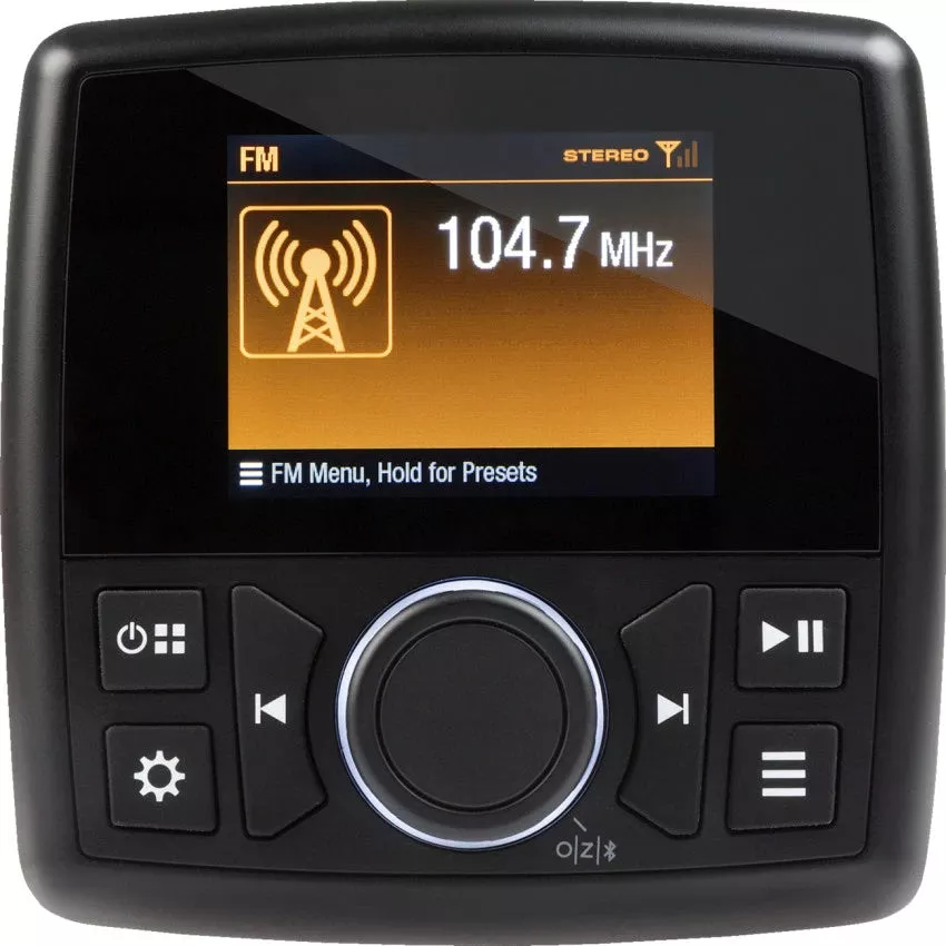 Jensen XMH350 Heavy Duty Stereo - Bluetooth - AM/FM Harley-Davidson