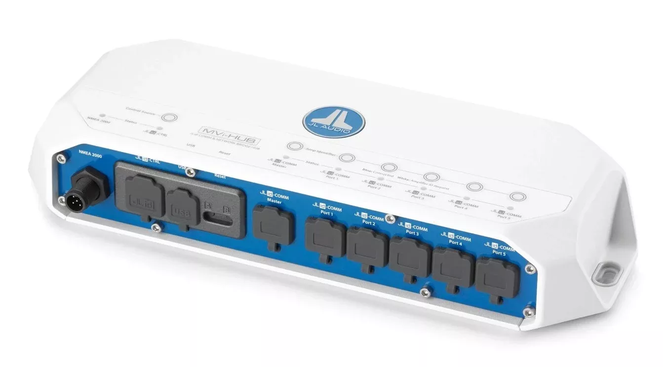 JL Audio Jlid Comm & Network Bridge Hub for Mvi Amplifiers