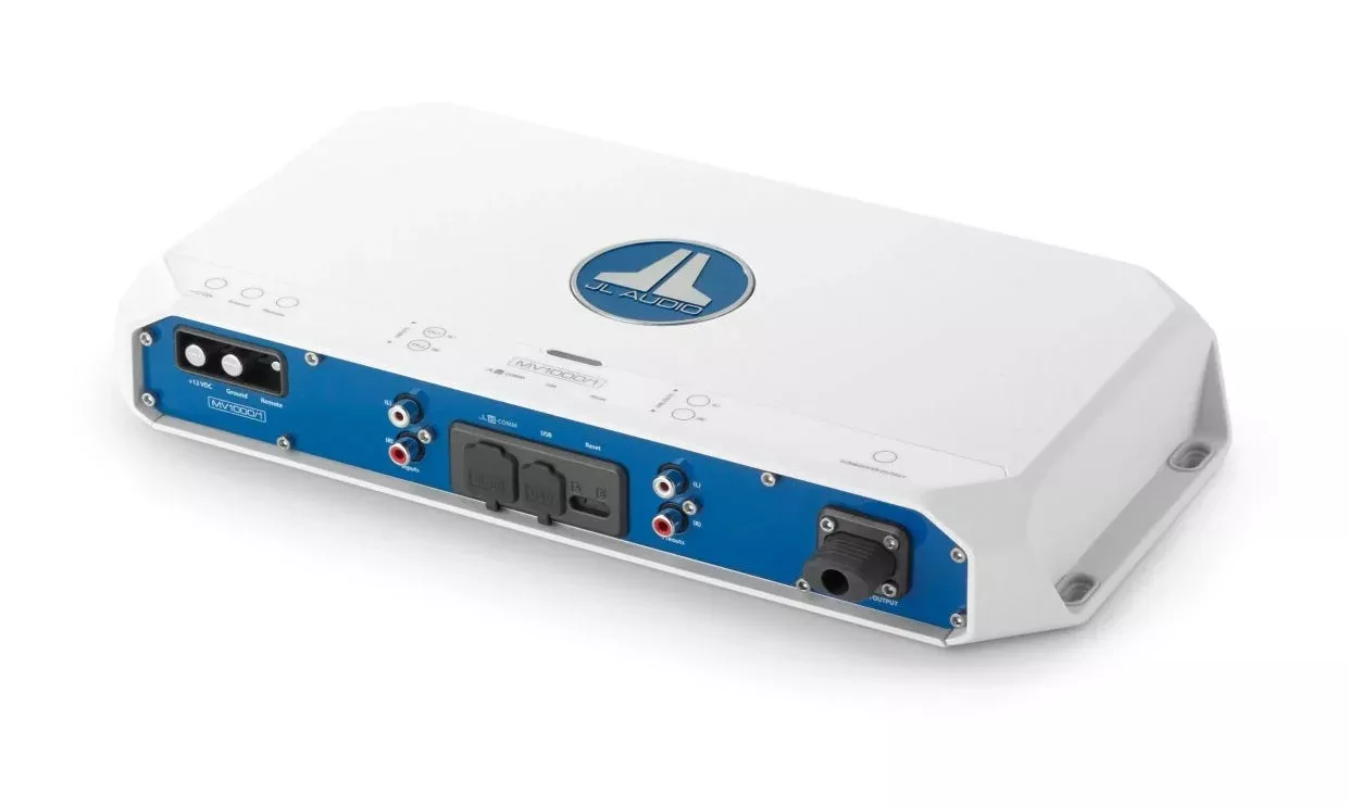JL Audio Monoblock Class D Marine Subwoofer Amplifier, 1000 W
