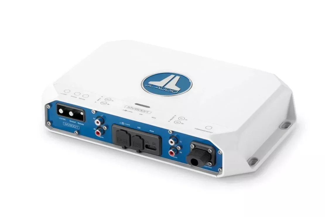 JL Audio Monoblock Class D Marine Subwoofer Amplifier, 600 W