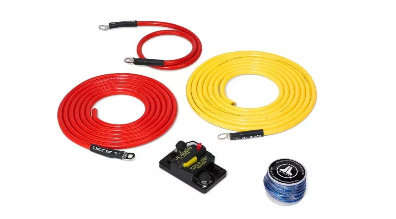 JL Audio Premium 6 AWG 12V Power Marine Connection Kit, Single Amp 10ft