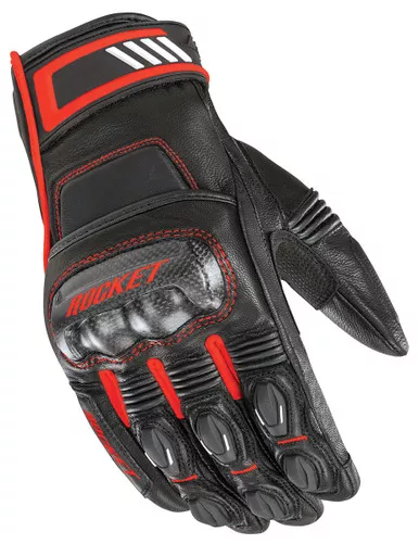 Joe Rocket Highside Gloves Black Red