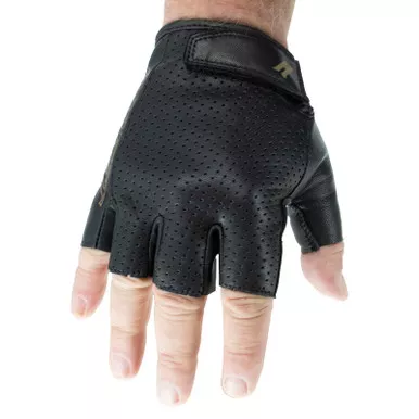 Joe Rocket Sprint TT Black Fingerless Gloves
