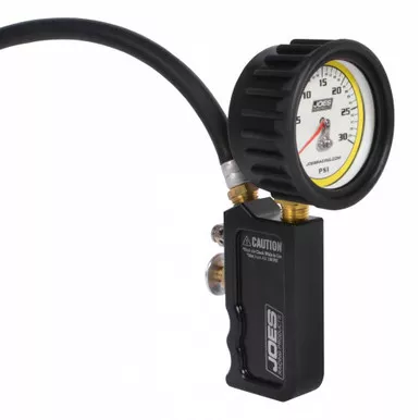 Joes Tire Inflator 0-30psi Analog Billet Quick Fill 32490