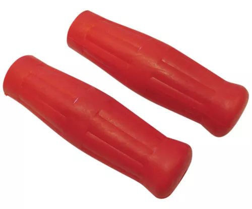 Joker Machine Custom Rubber Radial 1" Grips - Red (03-61R)