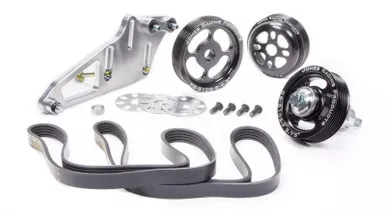 Jones Racing Serpentine Drive Kit - SBC Crate Engine w/P/S 1004-S-CE