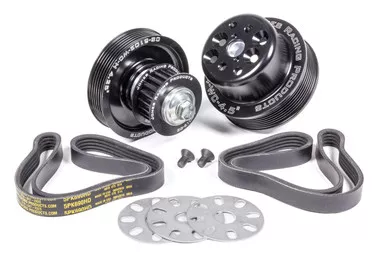 Jones Racing Serpentine Drive Kit SBC Crate w/ Tandem Pumps 1035-S-TP