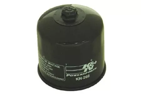 K & N Powersports Performance Gold Oil Filters Black KN-202 Click for Fitment
