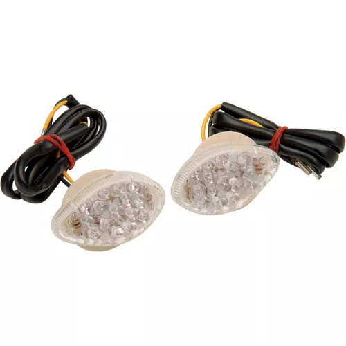 K&S Amber LED Fairing Marker Lights (25-8540)