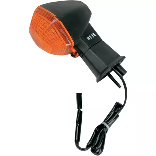 K&S DOT Compliant Turn Signal w/Amber Lens (25-3176)