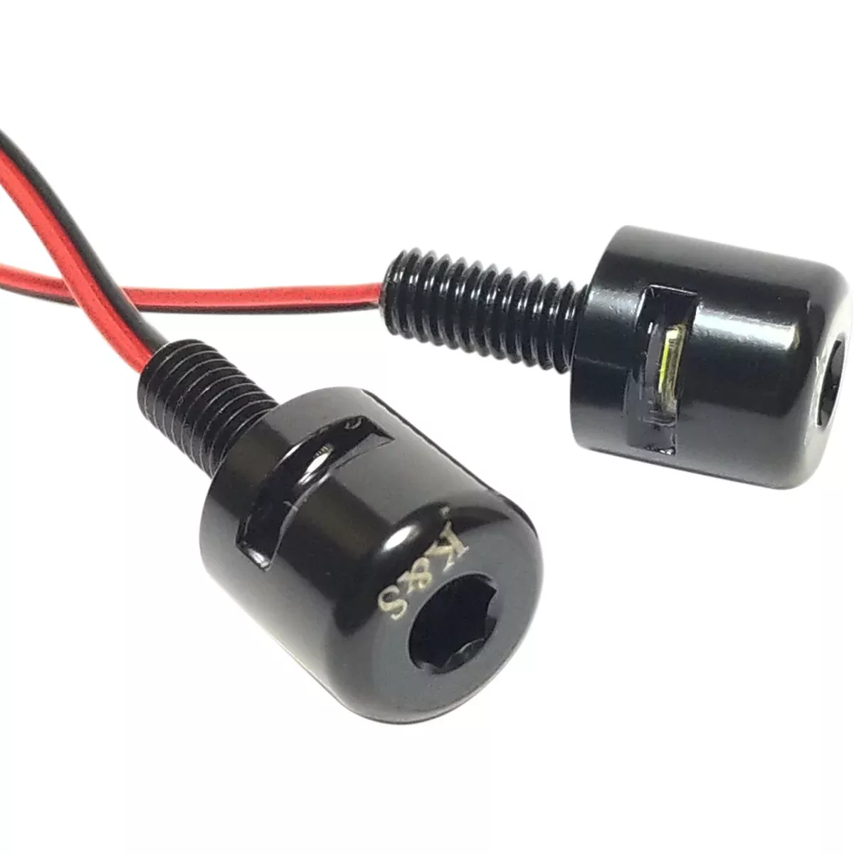 K&S TECHNOLOGIES 2030-0975 25-9160B LED License Plate Mounting Bolts LED License Plate Bolts – White LED