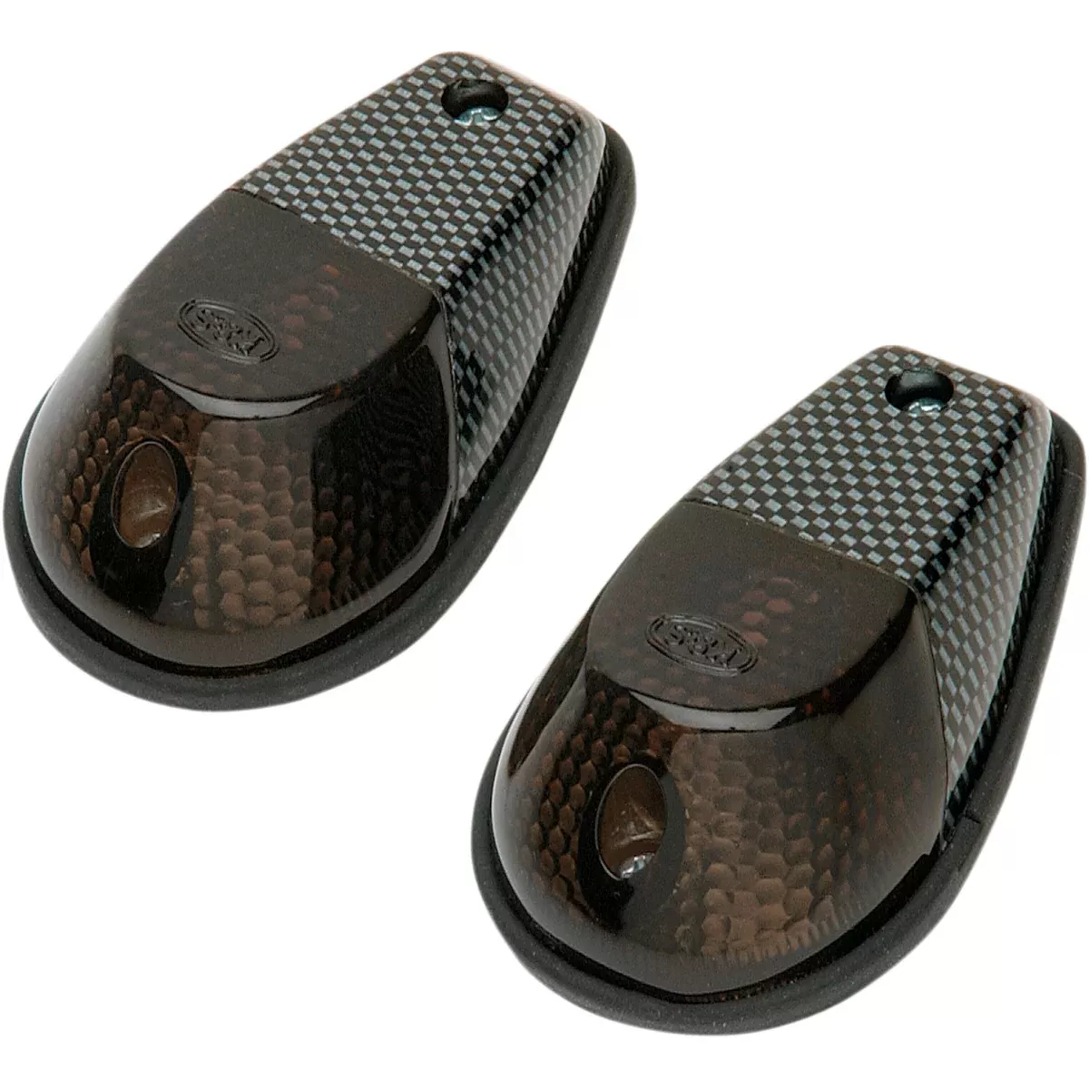 K&S TECHNOLOGIES 25-8026 25-8026 Flush Mount Marker Lights carbon/smoke