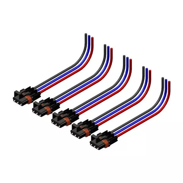 KFI 3-Pin Wire Harness With O Connectors Polaris (5-Pack)