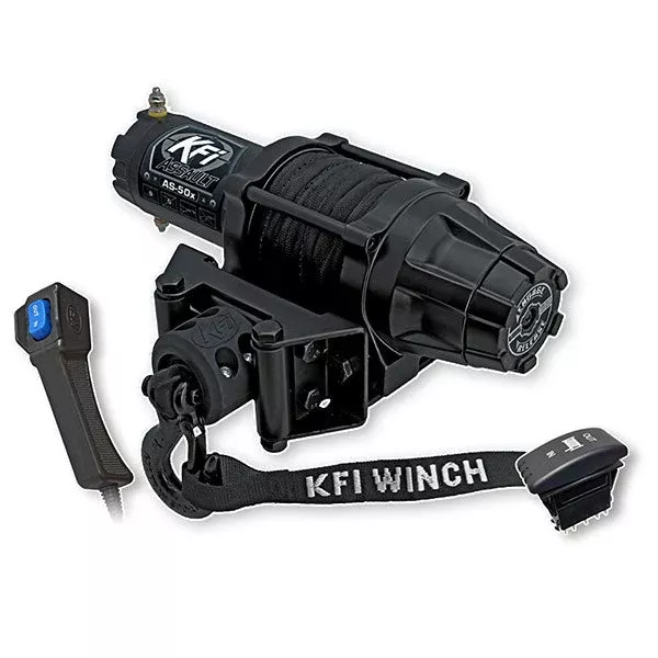 KFI Assault 5000lb Winch Synt Rocker Switch