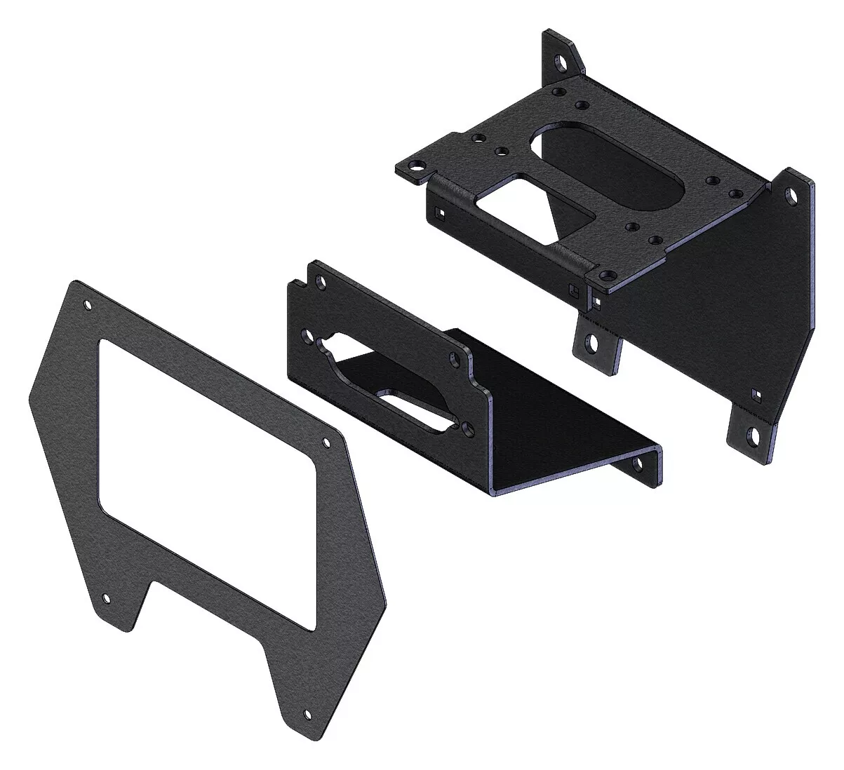 KFI Winch Mount UTV / ATV Polaris RZR Pro R / Turbo R 2022-2026