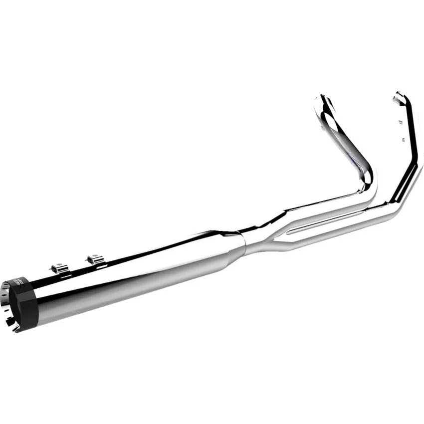 Khrome Werks 200770-SR 2-into-1 Outlaw-SR Exhaust System - Chrome - Without End Cap - M8 Touring