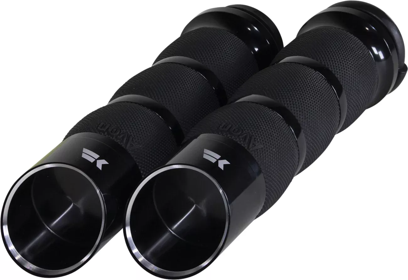 Khrome Werks Edge Air Cushion TBW Hand Grips fits 2008-2025 Harley Touring Dyna