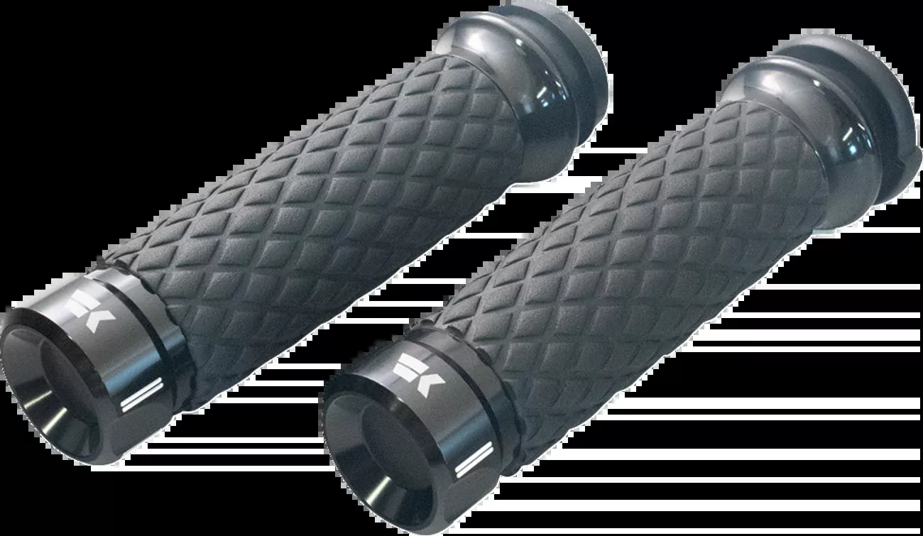 Khrome Werks Klassic Contour TBW Hand Grips fits 2008-24 Harley Touring Softail