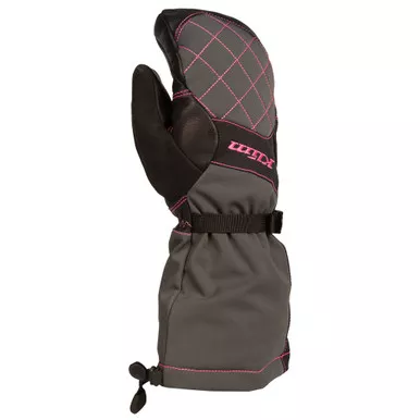 Klim Allure Womens Mitten Knockout Pink Asphalt