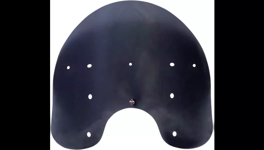 Klock Werks Flare Billboard Windshield - 17.5" - Dark Smoke - For 18-21 FLHC/FLHCS/FLDE