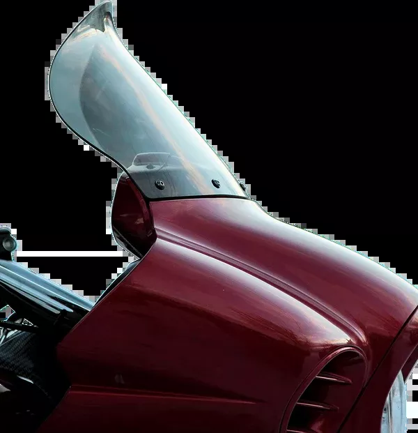 Klock Werks Flare Windshield – 12″ – Tinted – ’11-’24 Vaquero/Voyager