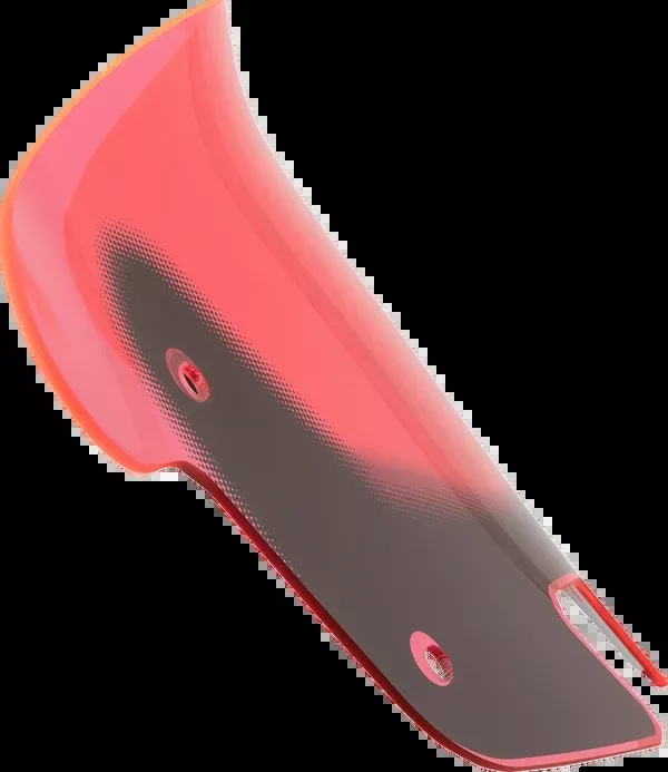 Klock Werks Ice Flare Windshield – 10″ – Pink Ice – ’14-’26 Indian
