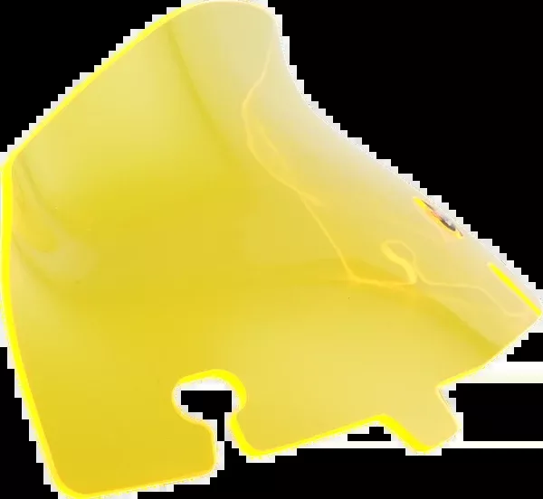 Klock Werks Ice Flare Windshield – 4″ – Yellow Ice – ’14-’25 FLHT/FLHX