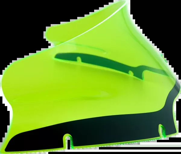 Klock Werks Ice Flare Windshield - 6" - Green Ice - '15-'25 FLTR