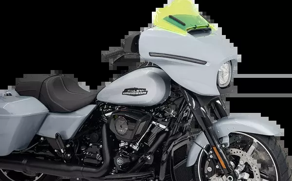 Klock Werks Ice Flare Windshield – 8″ – Green Ice – ’23-’26 FLHX/FLHLT