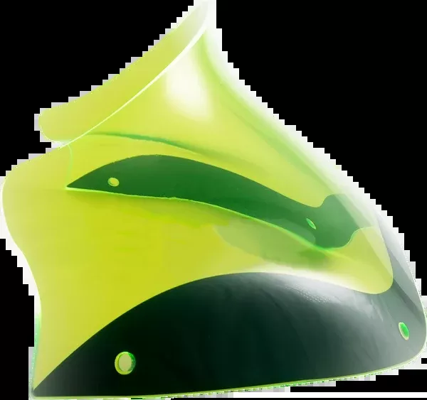 Klock Werks Ice Flare Windshield - 8" - Green Ice - '98-'13 FLTR